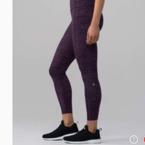 Lululemon Fast & Free 7/8 Tight Sz 4